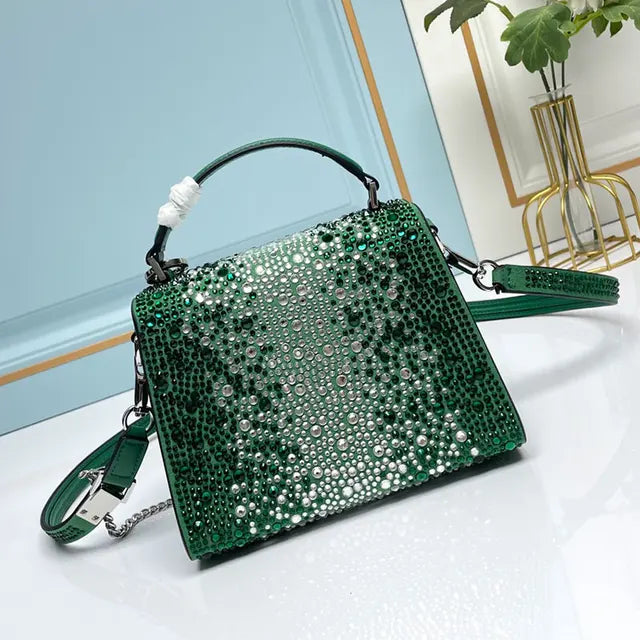 Luxury Crystal Bag Evening Party Dinner Clutch Purse High Quality Fashion Classic Women Handbag Tote Shoulder Crossbody Send Box