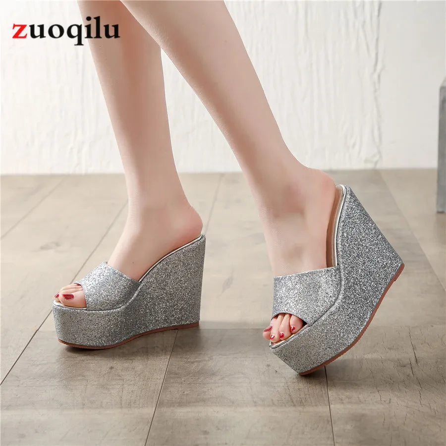 platform sandals summer wedges shoes for women summer shoes high heels ladies sandals women sandale босоножки на платформе