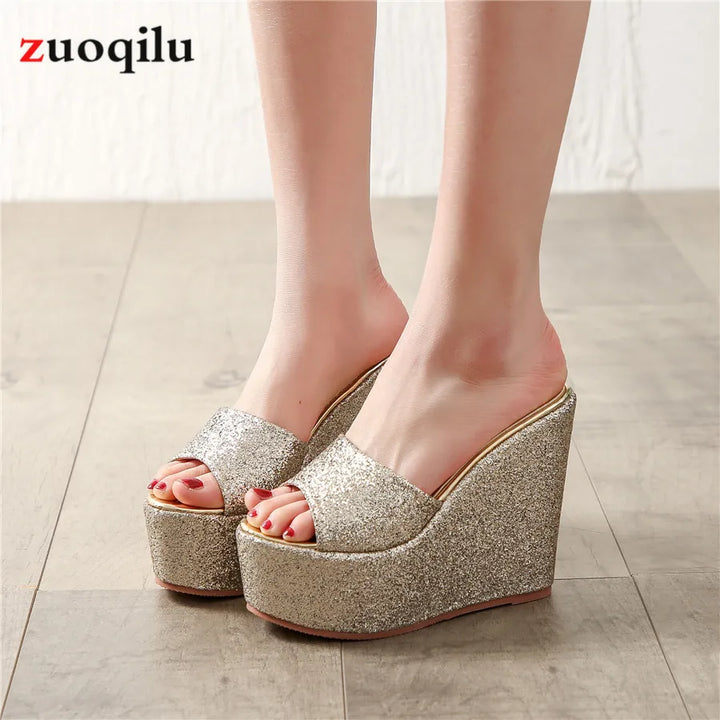 platform sandals summer wedges shoes for women summer shoes high heels ladies sandals women sandale босоножки на платформе