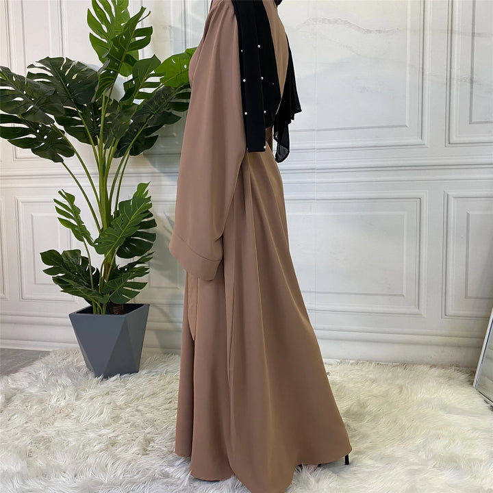 Muslim Fashion Hijab Dubai Abaya Long Dresses Women With Sashes Islam Clothing Abaya African Dresses For Women Musulman Djellaba