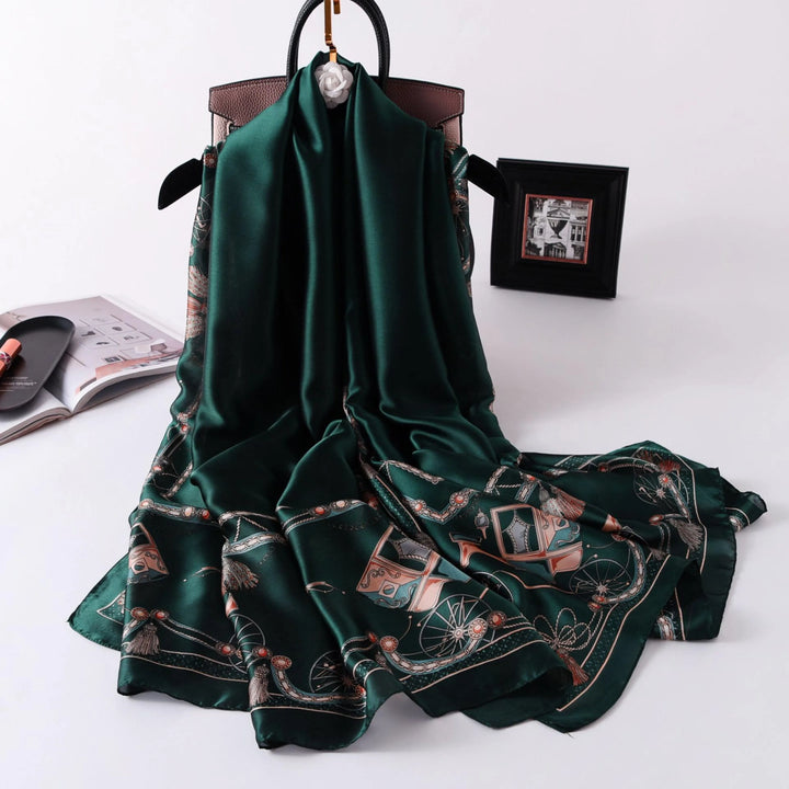 Designer Delight: High-End Brand Silk Scarf for Style Connoisseurs"