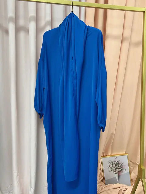 Hooded Abaya Long Dresses Women