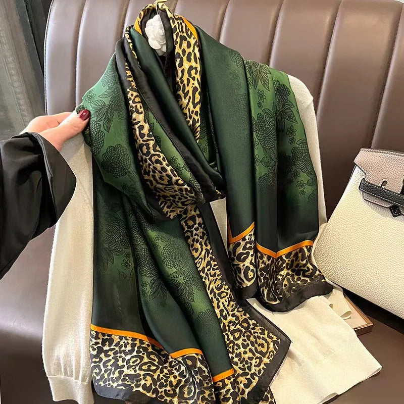 Designer Delight: High-End Brand Silk Scarf for Style Connoisseurs"