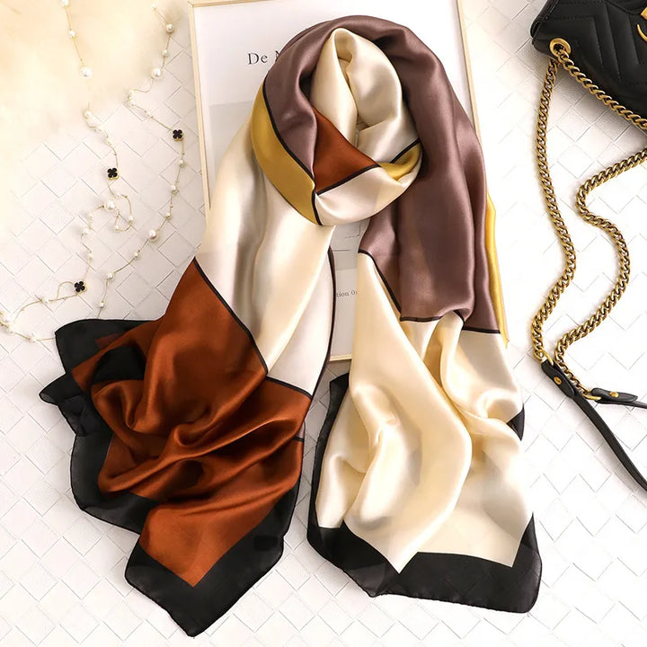 Designer Delight: High-End Brand Silk Scarf for Style Connoisseurs"