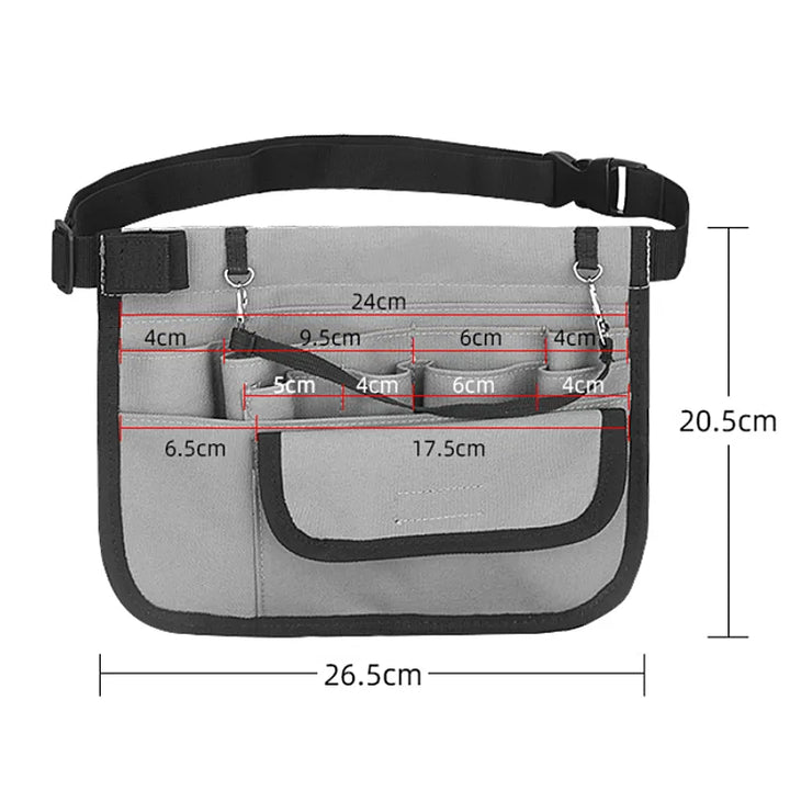 Nurse Fanny Pack Multi Pocket Waist Organizer Belt with Adjustable Waist Strap Nurse Waist Pouch Organizer Pouch Portable