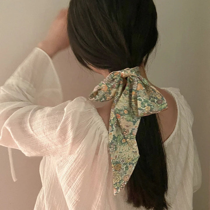 Fashion Skinny Scarf Women Luxury Brand Twill Printing Tie Bag Handle Ribbon Hair Band Women's Headscarf New Design Silk Scarves