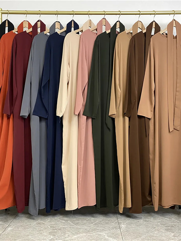 Modest Abaya Ramadan Turkey Kaftan Islamic Clothing Muslim For Women Hijab Dress Robe Femme Musulmane Caftan Marocain Vestidos