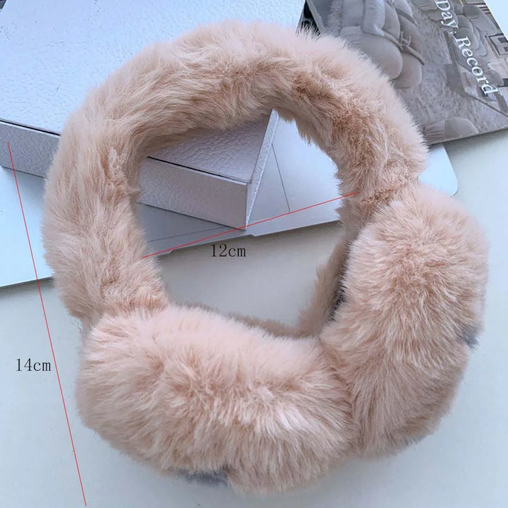 New Star Warm Plush Foldable Earmuff Women Winter Student Outdoor Travel Windproof Ear Cover Ear Warmer Winter Accessories