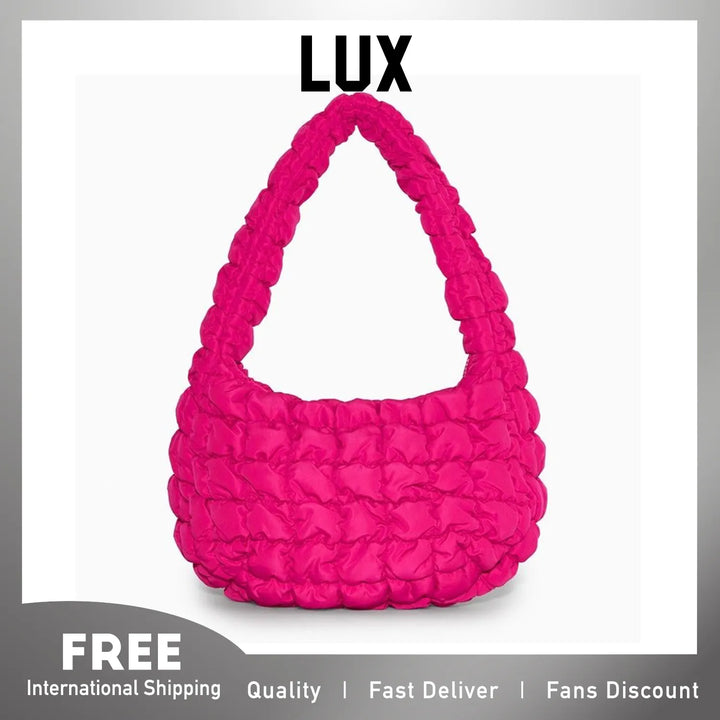 Lux Fall New Arrival Soft Cozy Cloud Hand Bad for Women Fashion Chic Style Cos Designer Large Capacity Tote Bag