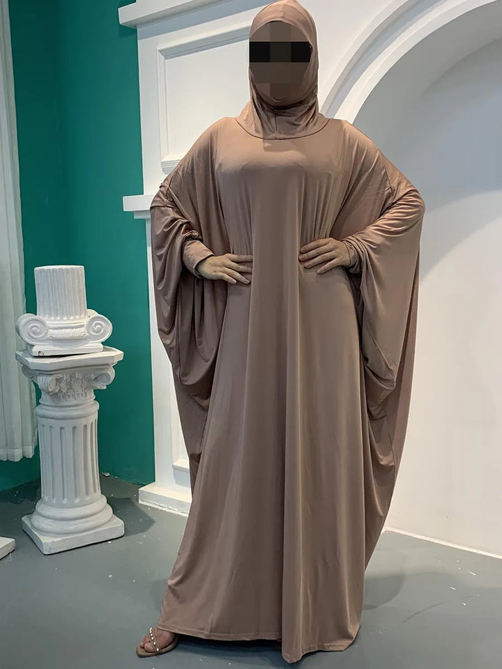 Modest Abaya Femme Musulman Ramadan Prayer Hijab Dress Turkey Kaftan Islamic Clothing Muslim For Women Maxi Robe Caftan Vestidos