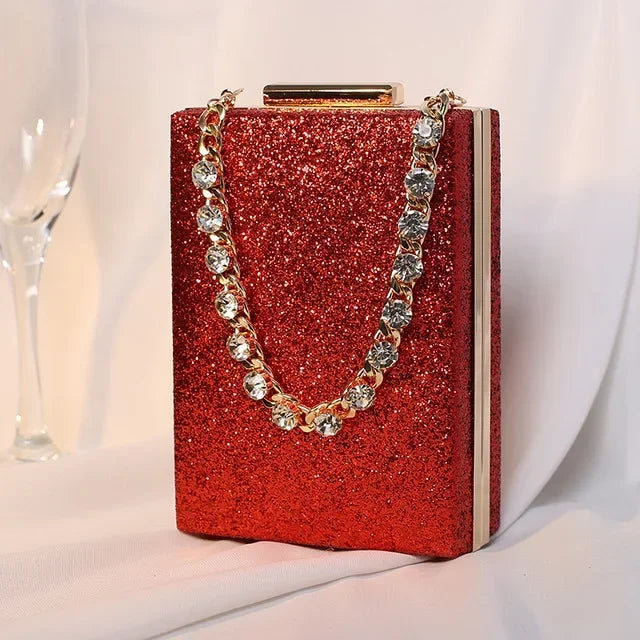 2023 New Women Diamond Evening Clutch Bags Fashion Chain Banquet Wallets Wedding Dinner Bags Mobile Phone Packs Party Pack Gifts