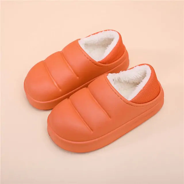 Waterproof Warm Fur Slippers