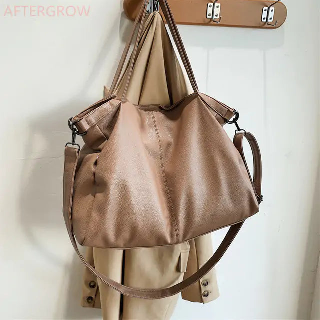 Soft Leather Shoulder Bag