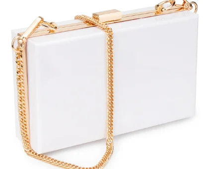 Women Acrylic Clear Purse Cute Transparent Crossbody Bag Lucite See Through Handbags Evening Clutch Events Stadium Approved