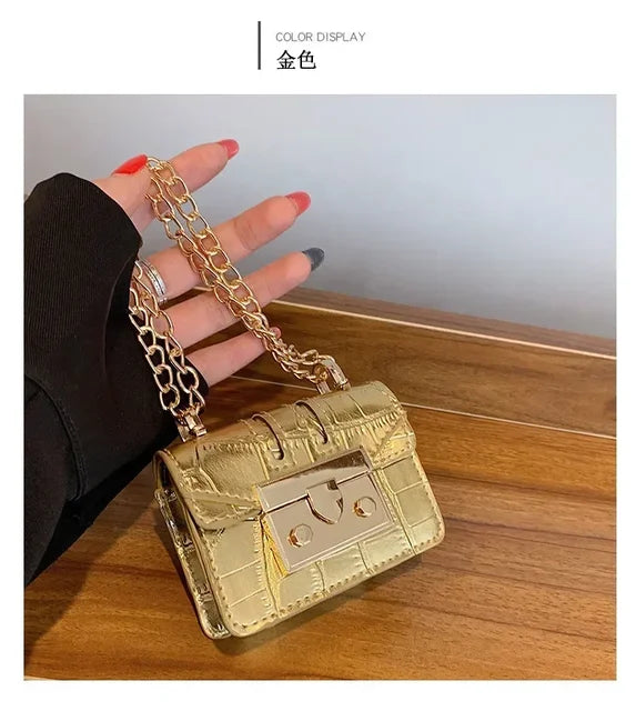 Handbag Women's 2023 Trend Woman Shoulder Purse Chain Female Bag Mini Summer Crossbody Bags for Women Fashion Luxury Designer