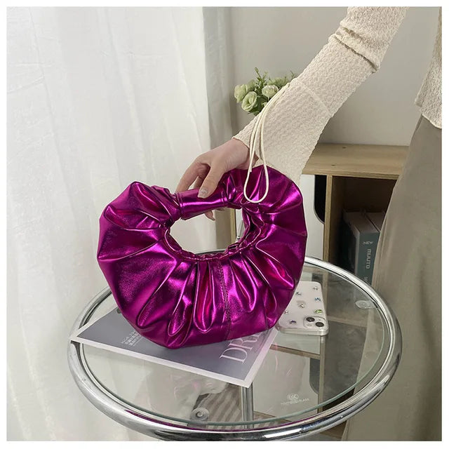 Gold Sliver Fashion Evening Clutch Women Chain Sling Shell Bags Party Wedding Crossbody Bags For Women Small Cute Purse Clutches