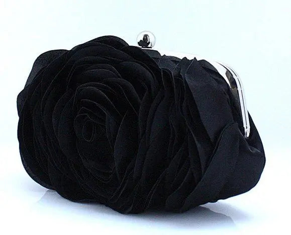 Fashion Flower Clutch Bag Women Wedding Handbag Bridal Clutch Purse Evening Dress Clutches Party Wallet Shoulder Chain Bag