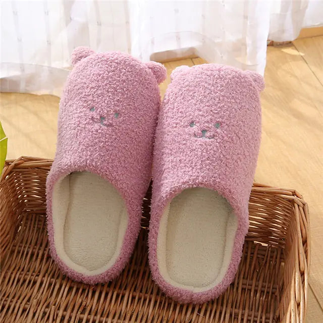 Fluffy Cute Animal Slippers