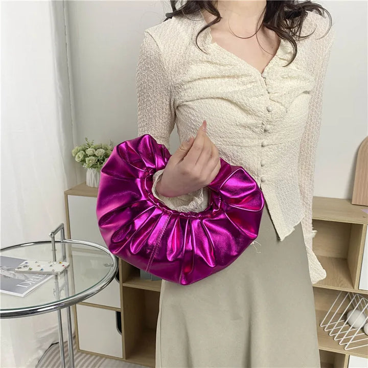 Gold Sliver Fashion Evening Clutch Women Chain Sling Shell Bags Party Wedding Crossbody Bags For Women Small Cute Purse Clutches