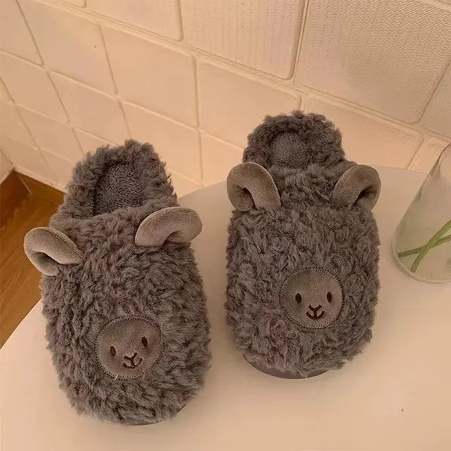 Fluffy Cute Animal Slippers