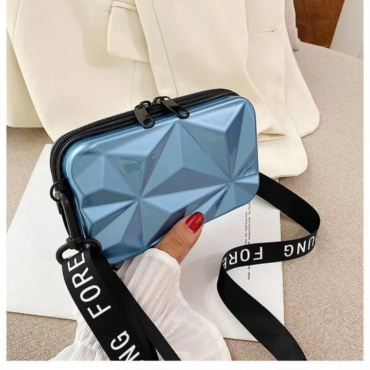 Luxury Hand Bags For Women 2023 New Suitcase Shape Totes Fashion Mini Luggage Bag Women's Branded Trending Famous Clutch Box Bag