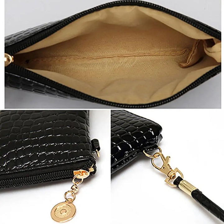 Women Fashion Shoulder Bag Coin Purse Tote Messenger Faux Leather Zipper Satchel Handbag Girls Card Wallets